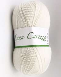 LANA CAREZZA blanc cassé 100g