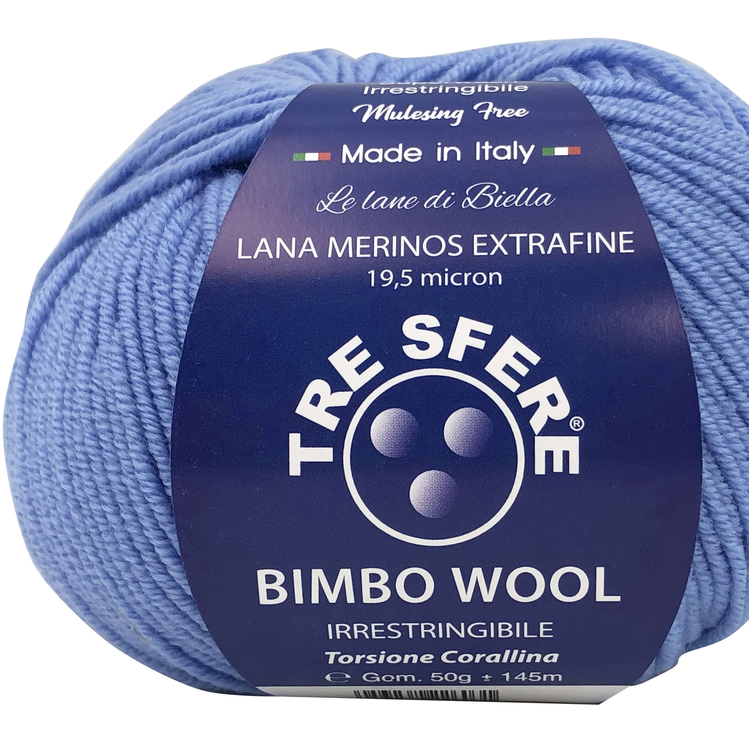 BIMBO WOOL bleu 50g