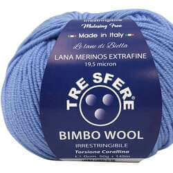 BIMBO WOOL bleu 50g