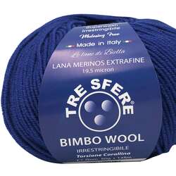 BIMBO WOOL bleu roi 50g