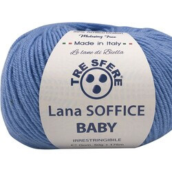 LANA SOFFICE BABY bleu clair 50g
