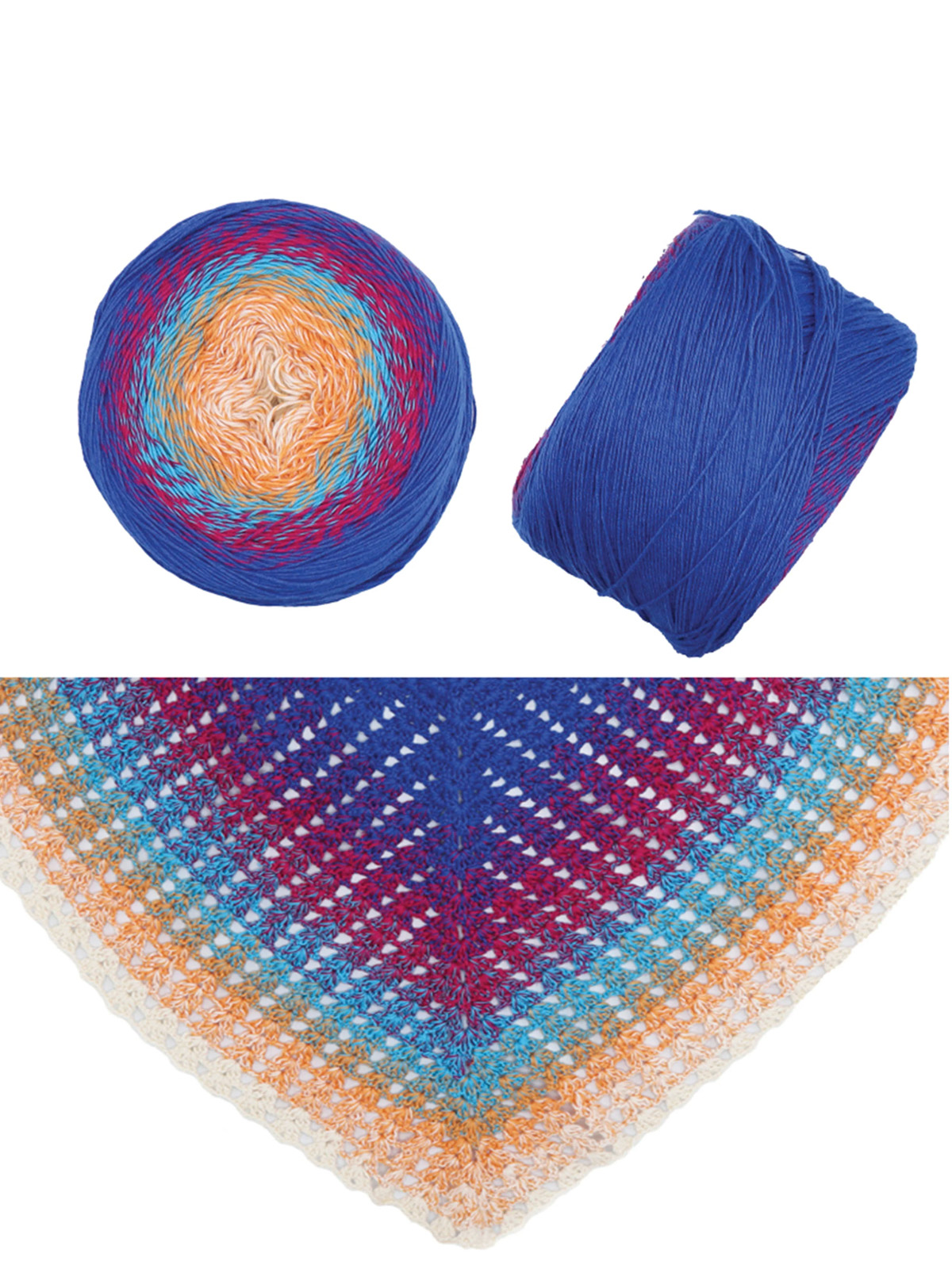 COTONE MILU Carnaval azur 150g