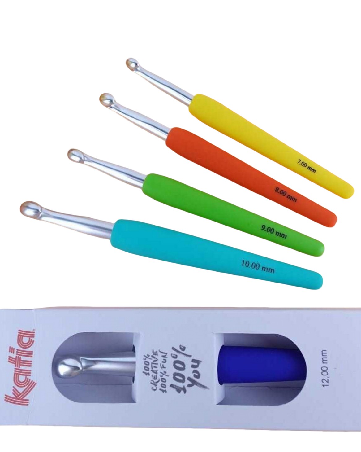 KNITPRO - Crochet ergonomique en aluminium
